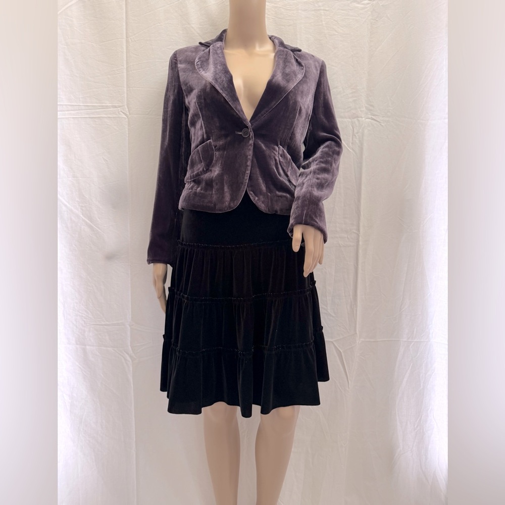 BCBGMAXAZRIA velvet set